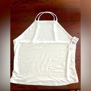 Express Body Contour Compression High Neck Cross Back Cami